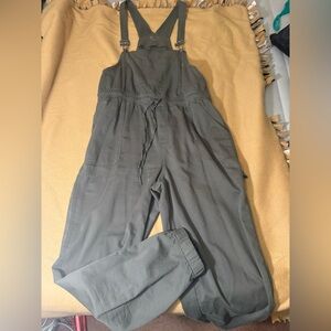 No Boundaries Olive green Jumpsuit with Adjustable Straps